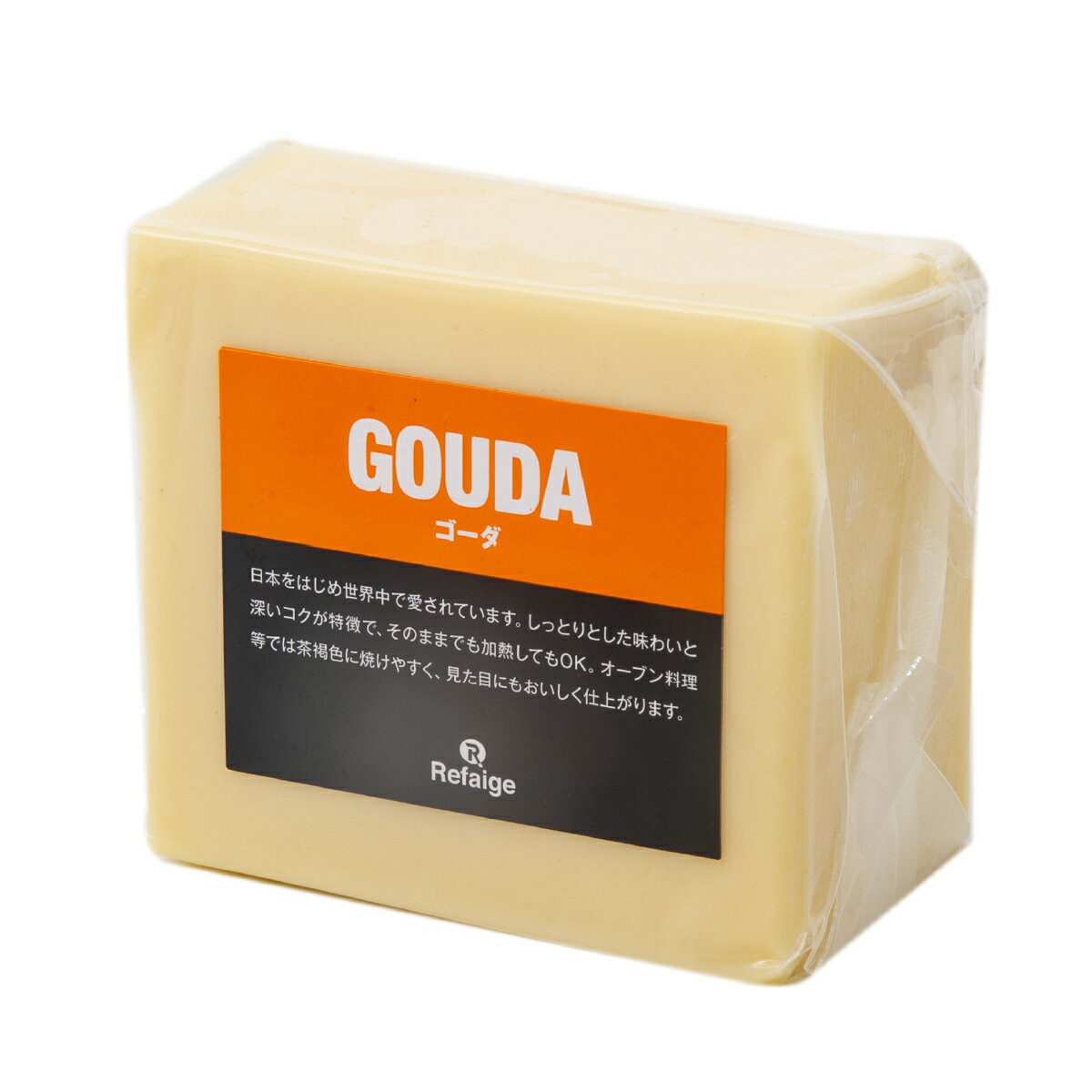 ゴーダ チーズ リンドレス 約500gカット 不定貫【1kgあたり税込2,376円にて再計算】 オランダ セミハード チーズ専門…