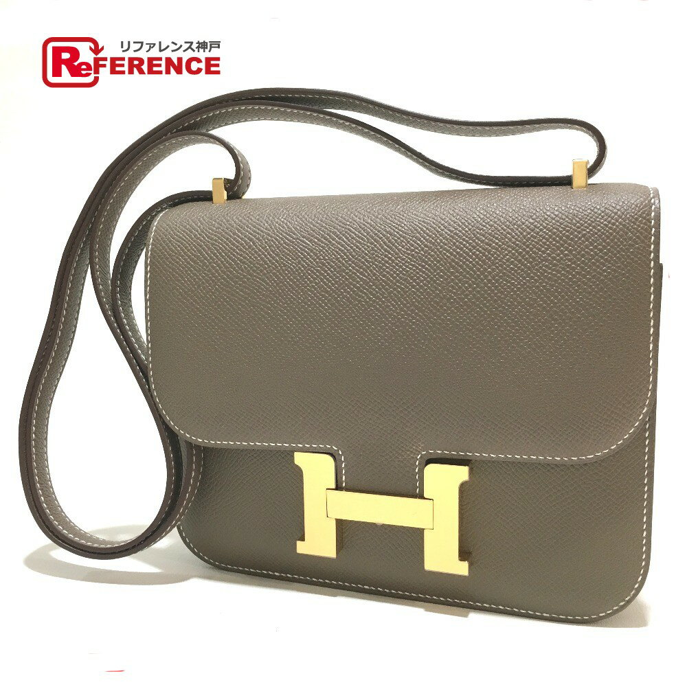 HERMES エルメス H金具 コンスタンス ミニ 3 ショルダーバッグ エプソン エトゥープ ゴールド金具 レディース【新品】のサムネイル