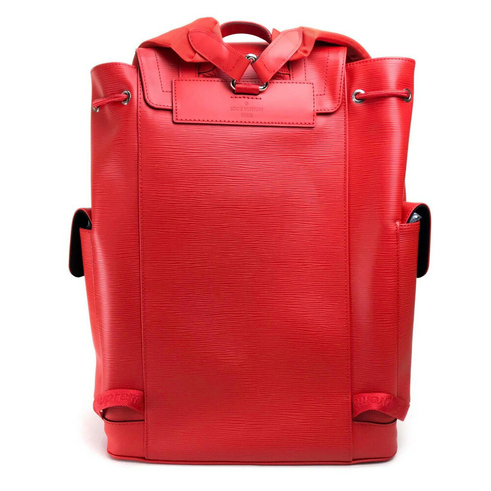 LOUIS VUITTON ルイヴィトン M53414 17AW Supreme Louis Vuitton christopher backpack pm red エピ クリストファーPM バックパック ルイヴィトン×シュプリーム リュック・デイパック エピレザー レッド ユニセックス【新品】