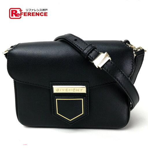 GIVENCHY ジバンシィ ポシェット ノビレ ポーチ ショルダーバッグ レザー/ ブラック レディース 新品同様【中古】 GIVENCHY ジバンシィ ポシェット ノビレ ポーチ ショルダーバッグ レザー/ ブラック レディース 新品同様【中古】