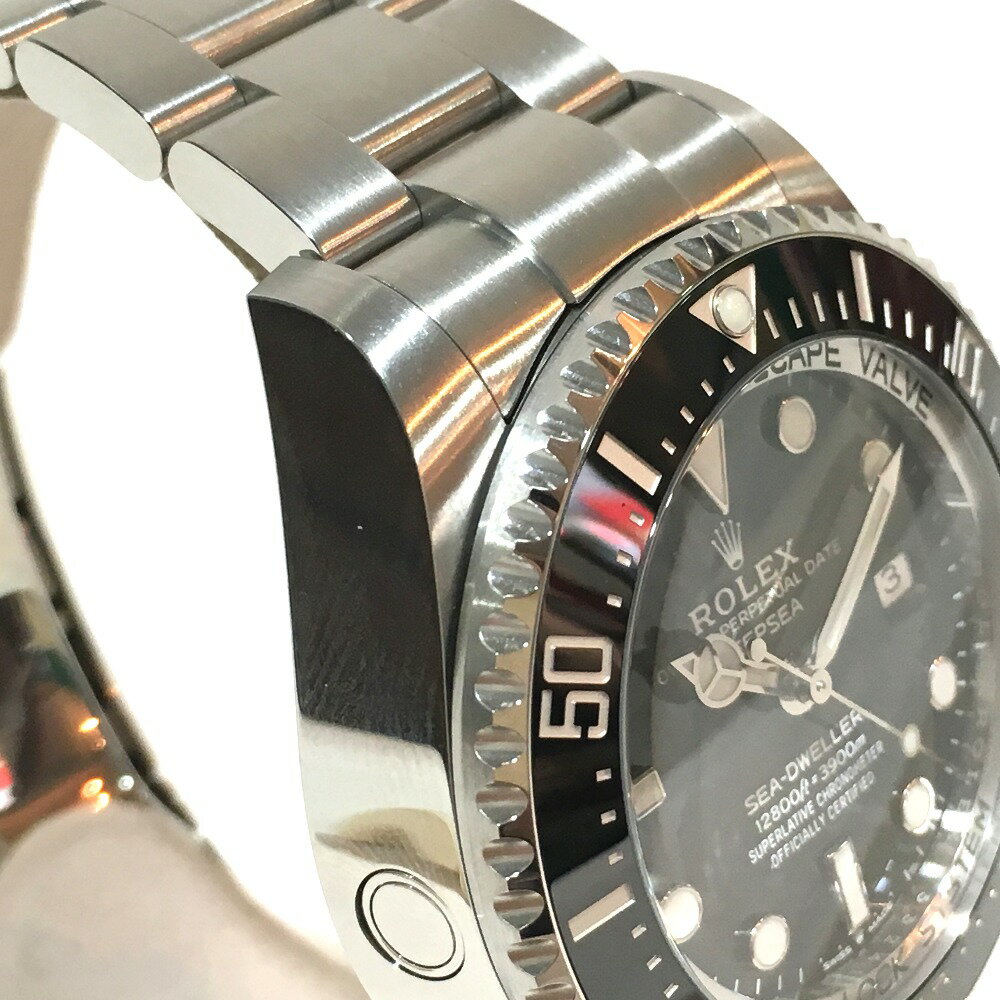 ROLEX ロレックス 126660 メンズ腕時計 シードゥエラー ディープシー デイト 腕時計 SS シルバー メンズ 未使用【中古】