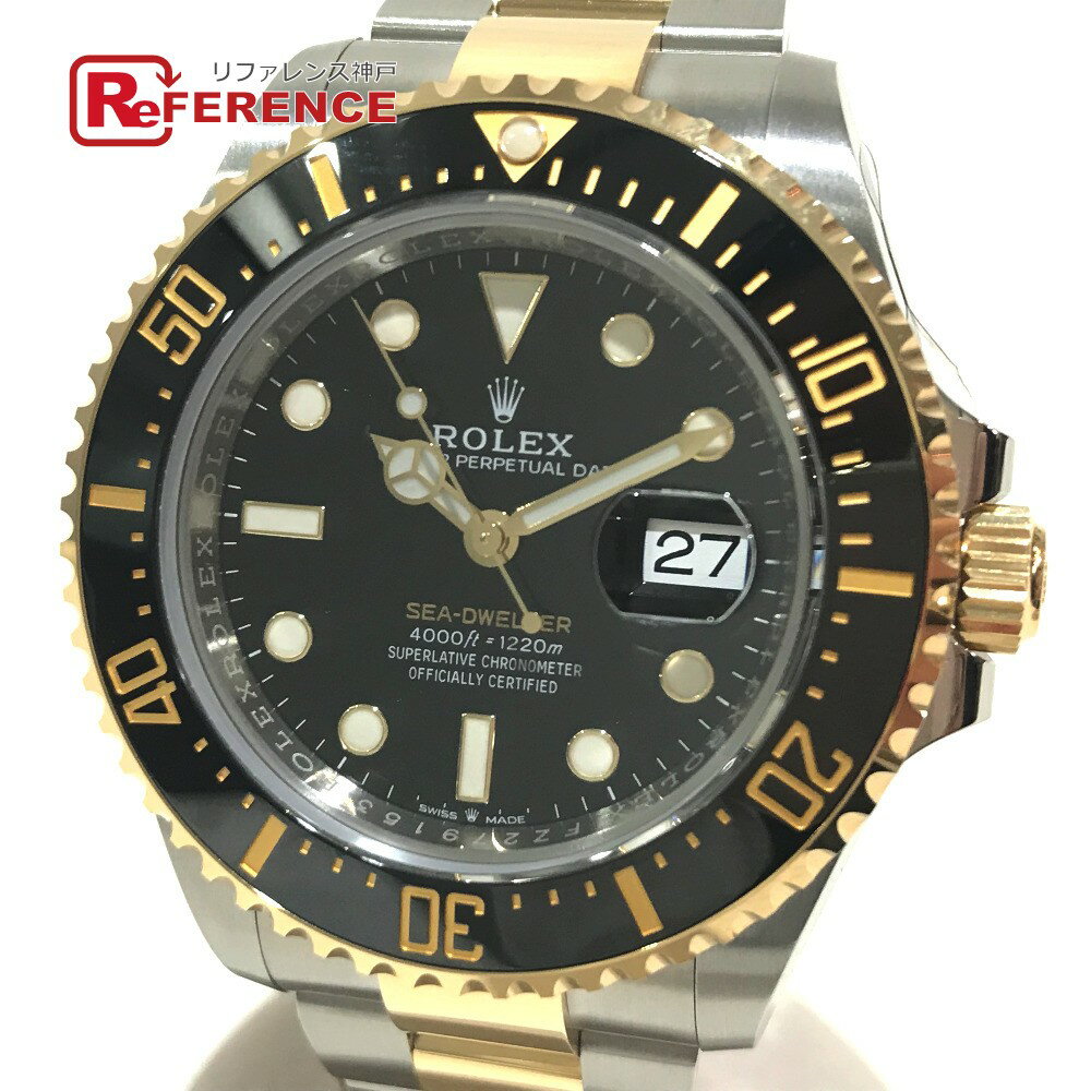 ROLEX ロレックス 126603 メンズ腕時計 シードゥエラー コンビ デイト 腕時計 K18YG / SS イエローゴールド メンズ 未使用【中古】