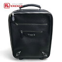 BALENCIAGA バレンシアガ 272476 メンズ レディース TROLLEY トロリー カバン 旅行用品 旅行バッグ キャリーバッグ レザー ユニセックス ブラック 【中古】