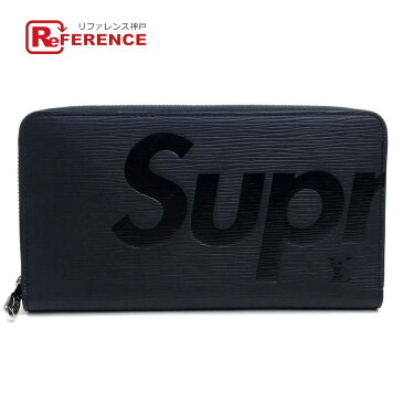LOUIS VUITTON ルイヴィトン M67723 ラウンドファスナー長財布 シュプリーム ジッピー・オーガナイザー 長財布(小銭入れあり) エピ ノワール ブラック メンズ【新品】
