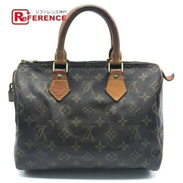 LOUIS VUITTON ルイヴィトン M41528 ミニボストン ハンドバッグ スピーディ25 モノグラム ボストンバッグ モノグラムキャンバス ブラウン系 レディース【中古】