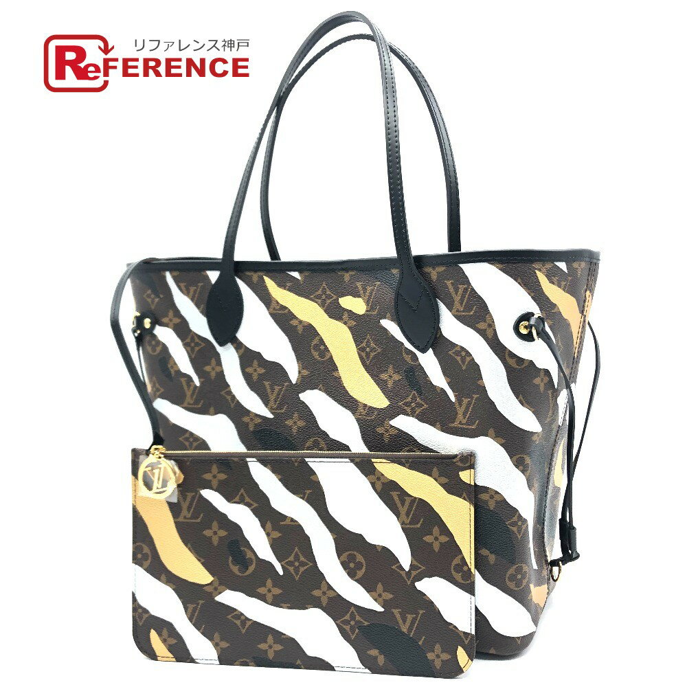 LOUIS VUITTON ルイヴィトン M45201 ネヴァーフルMM リーグオブレジェンド モノグラム カモフラージュプリント トートバッグ モノグラムキャンバス ブラウン レディース【新品】のサムネイル