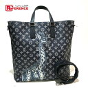 LOUIS VUITTON ルイヴィトン M54127 2WAY ショルダーバッグ ジェイク アンド ディノス チャップマン モノグラムサバンナ トートバッグ モノグラムキャンバス アンクル メンズ 新品同様【中古】