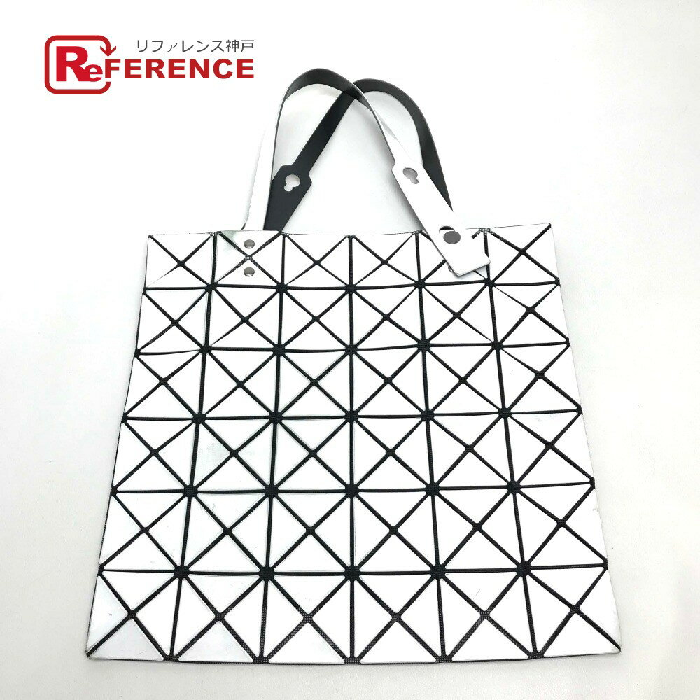 ISSEY MIYAKE イッセイミヤケ BB55AG053 BAOBAO（バオバオ） ルーセント ハンドバッグ トートバッグ PVC ホワイト×ブラック レディース【中古】のサムネイル