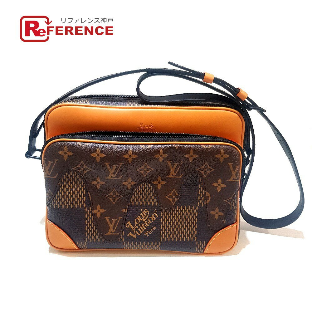 LOUIS VUITTON ルイヴィトン N40359 ダミエ モノグラム ジャイアント LOUIS VUITTON×NIGO コラボ ナイル メッセンジャーPM ショルダーバッグ ダミエキャンバス / モノグラムキャンバス ユニセックス ブラウン 【新品】のサムネイル