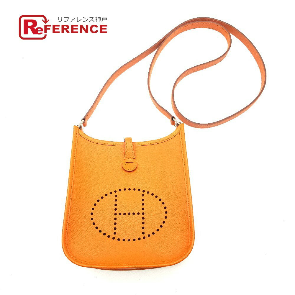 HERMES エルメス エヴリンTPM 斜め掛け ショルダーバッグ エプソン レディース オレンジ オレンジ 新品同様 【中古】のサムネイル