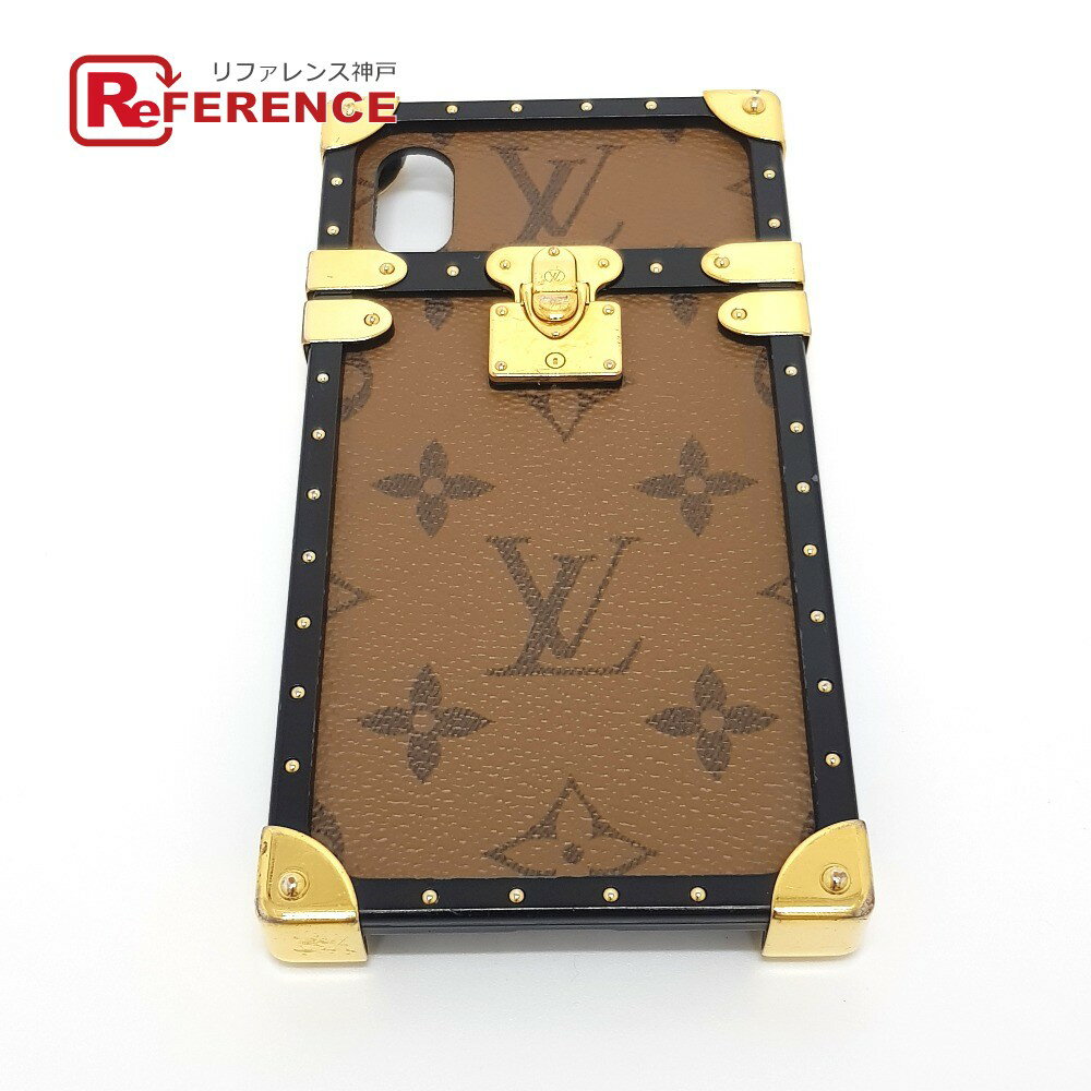 LOUIS VUITTON ルイヴィトン M62619 モノグラムリバース アイトランク モノグラム・リバース キャンバス ユニセックス ブラウン系×ゴールド 【中古】