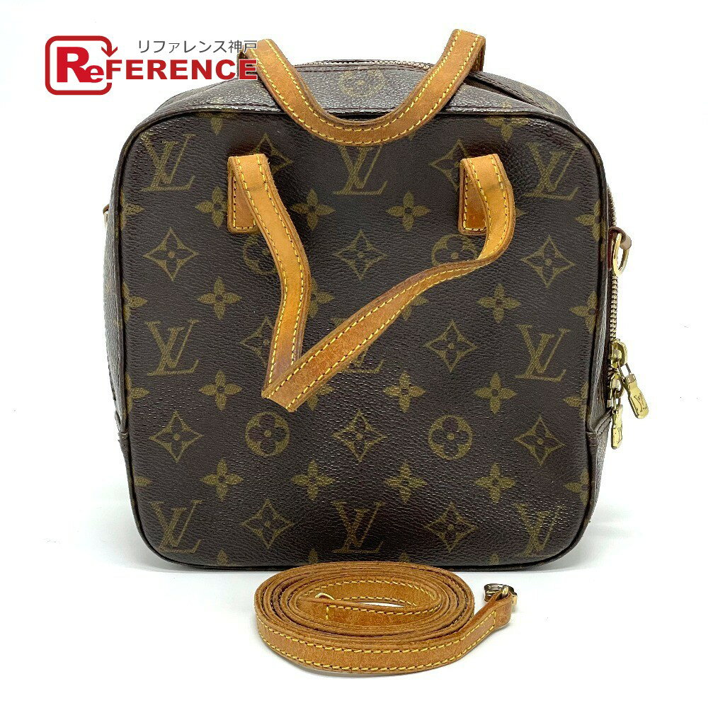 LOUIS VUITTON ルイヴィトン M47500 モノグラム スポンティーニ カバン 2WAY ショルダーバッグ モノグラムキャンバス レディース ブラウン ブラウン 【中古】