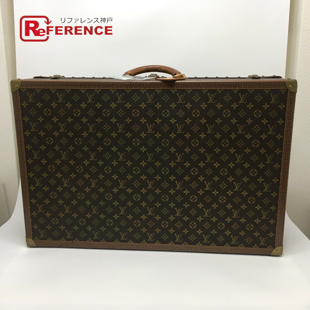 LOUIS VUITTON ルイヴィトン M21225 モノグラム アルゼール75 キャリーケース 旅行バッグ トランク モノグラムキャンバス ユニセックス ブラウン 【中古】