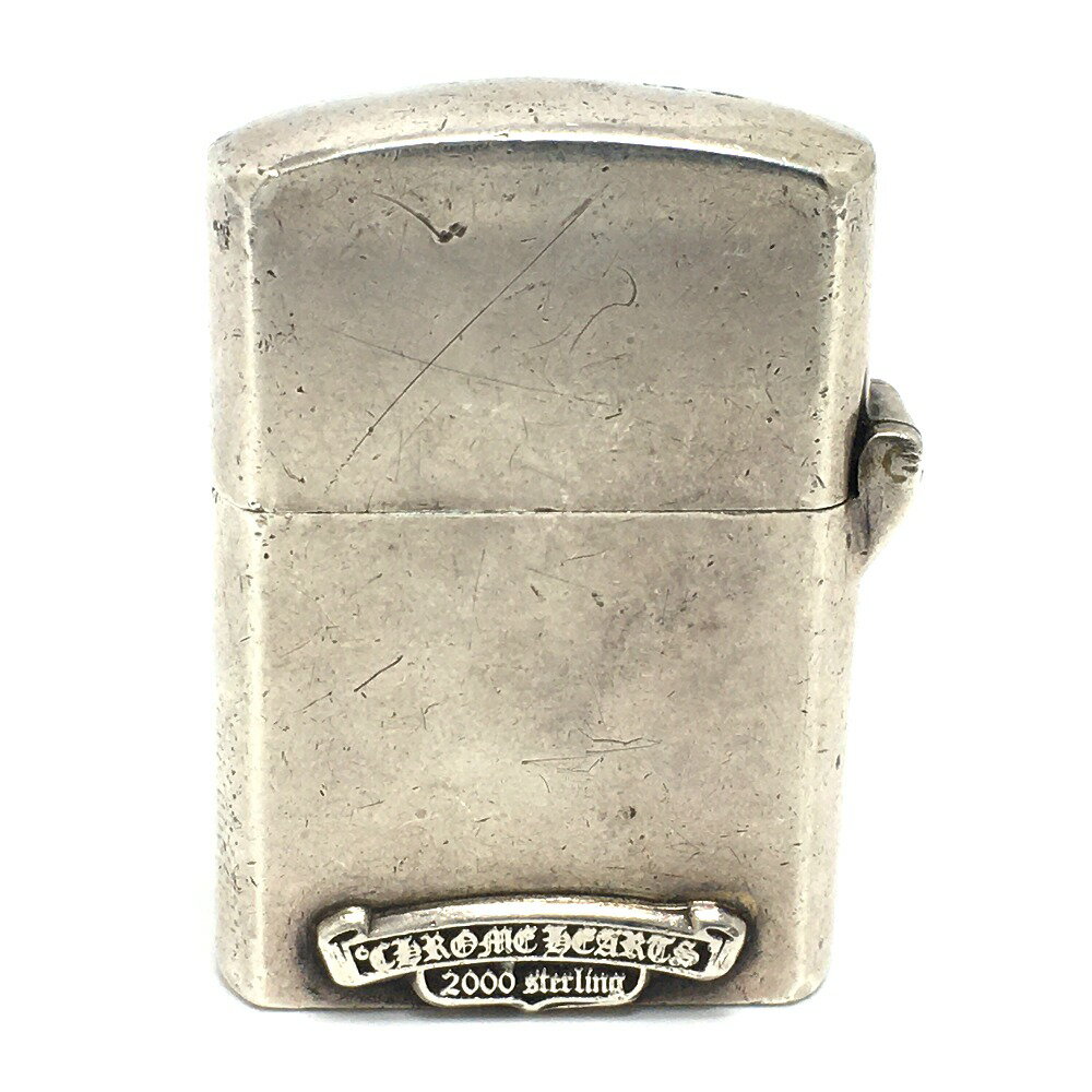 CHROME HEARTS クロムハーツ CHクロス 2000年 V1 ジッポ zippo ライター SV925 ユニセックス シルバー 【中古】