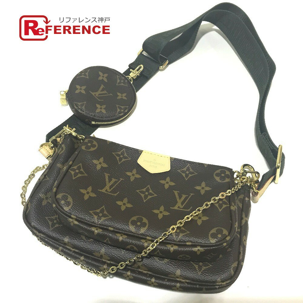 LOUIS VUITTON ルイヴィトン M44813 モノグラム ミュルティ ポシェット アクセソワール アクセサリーポーチ コインケース ショルダーバッグ モノグラムキャンバス レディース カーキ カーキ 【新品】のサムネイル