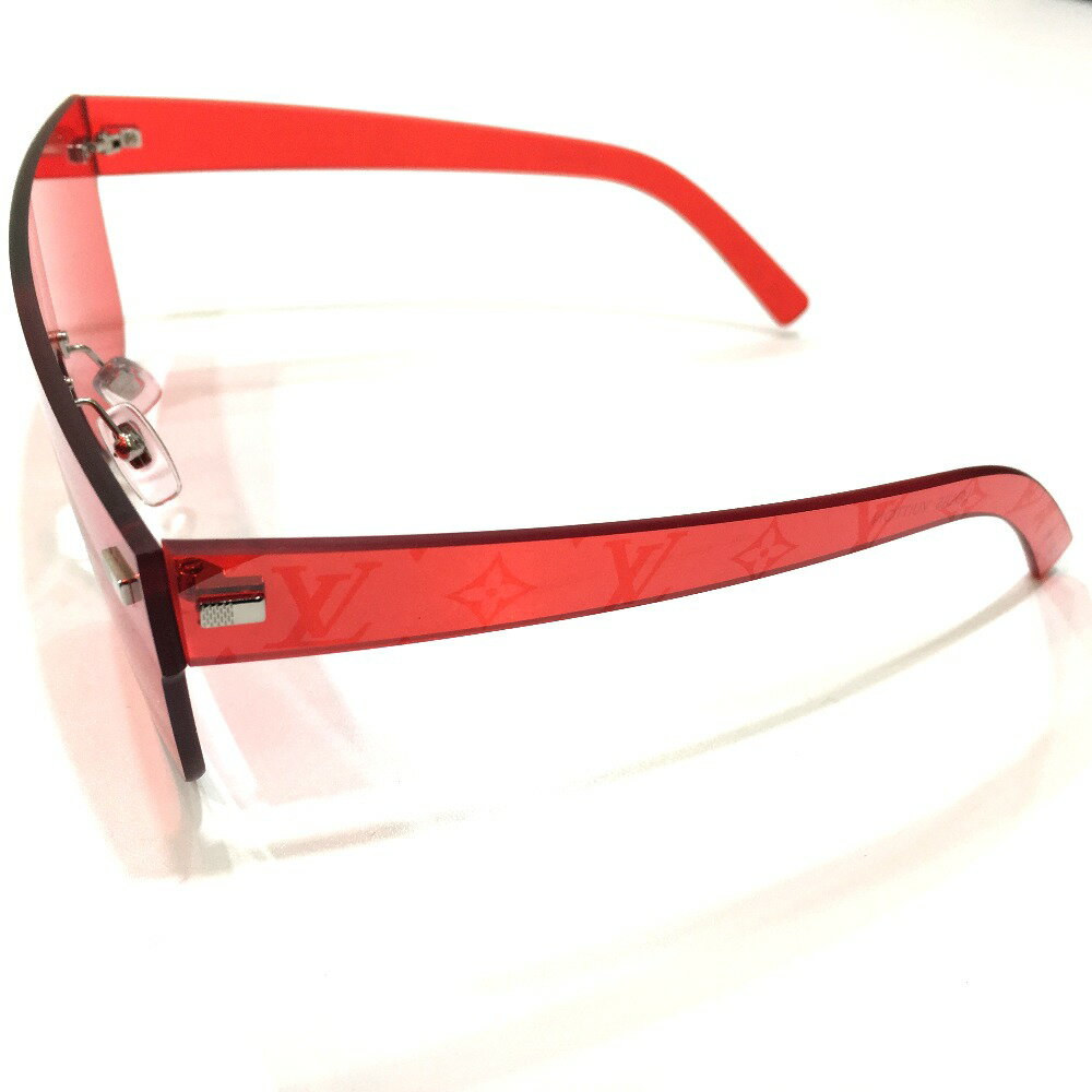 LOUIS VUITTON ルイヴィトン Z0985U メンズ レディース ルイヴィトン×シュプリーム 17aw Supreme Louis Vuitton City Mask SP Sunglasses サングラス プラスチック ユニセックス レッド 【新品】