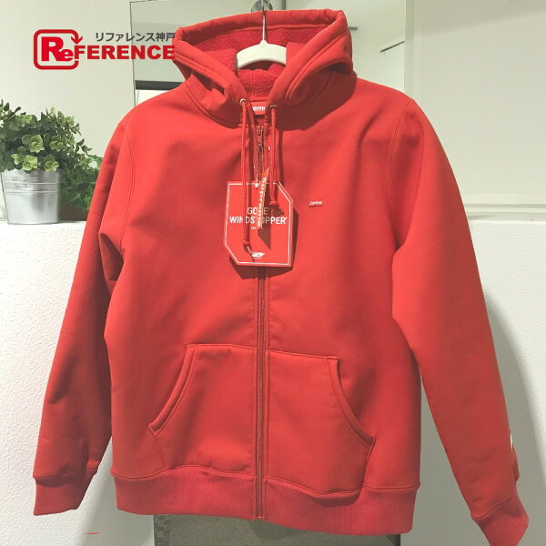 SupremeシュプリームジップアップWINDSTOPPERZipUpHoodedSweatshirtパーカーメンズレッドレッド