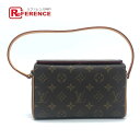 LOUIS VUITTON ルイヴィトン M51900 モノグラム レシタル セミショルダーバッグ ハンドバッグ モノグラムキャンバス レディース ブラウン ブラウン 【中古】