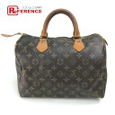 LOUIS VUITTON ルイヴィトン M41526 モノグラム スピーディ30 カバン ハンドバッグ ボストンバッグ モノグラムキャンバス レディース ブラウン 【中古】