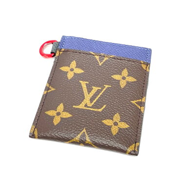 LOUIS VUITTON ルイヴィトン M63045 モノグラム カードケース付き リボンポーチ セカンドバッグ 2018SS クラッチバッグ モノグラムキャンバス メンズ ブラウン 新品同様 【中古】