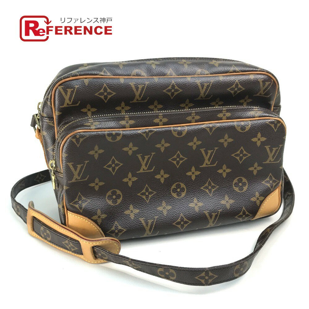 LOUIS VUITTON ルイヴィトン M45244 モノグラム ナイル ショルダーバッグ モノグラムキャンバス レディース ブラウン 【中古】