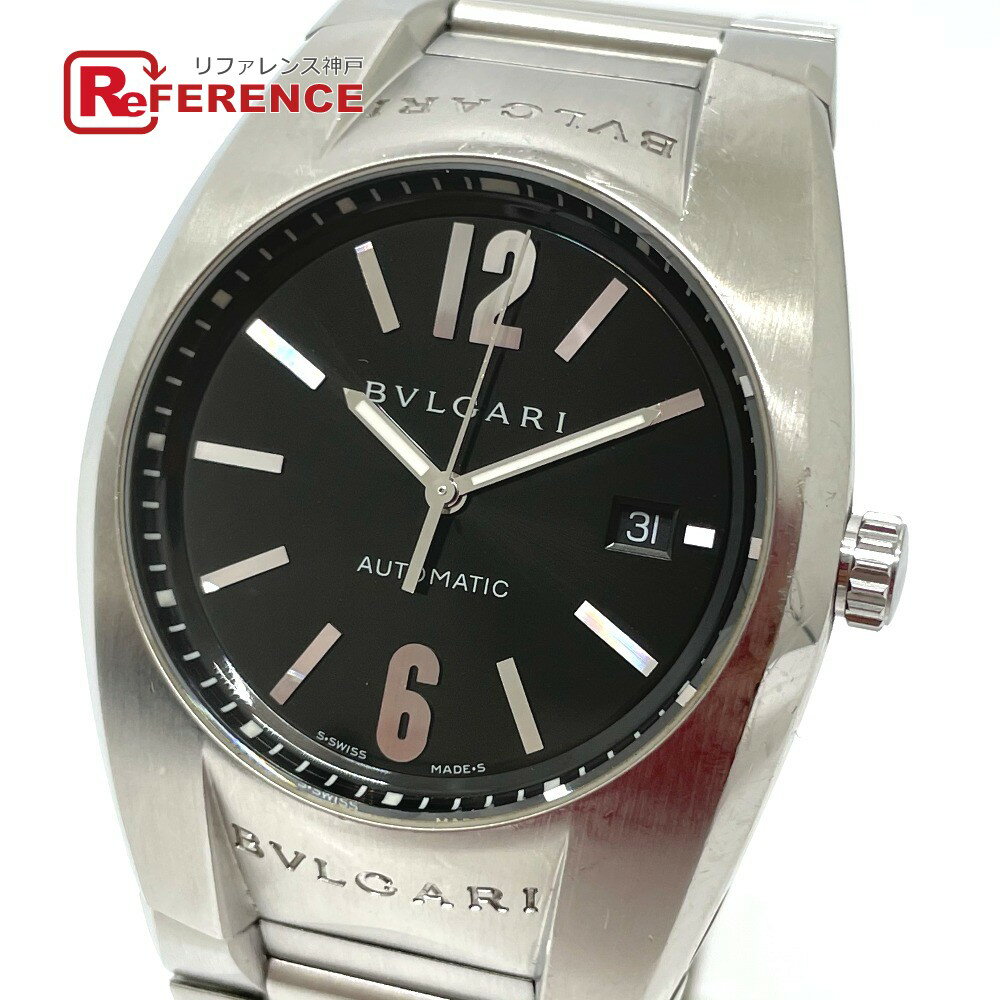 BVLGARI ブルガリ EG40S デイト エルゴン 自動巻き 腕時計 SS メンズ シルバー 【中古】
