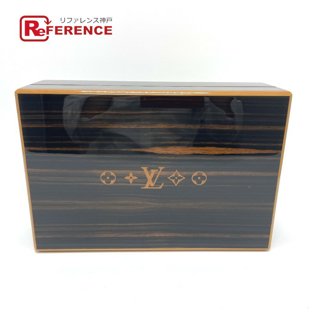 LOUIS VUITTON ルイヴィトン M58562 コフレ・75 シガール ヒュミドール 葉巻ケース シガレットケース ウッド メンズ ブラウン 新品同様 【中古】のサムネイル