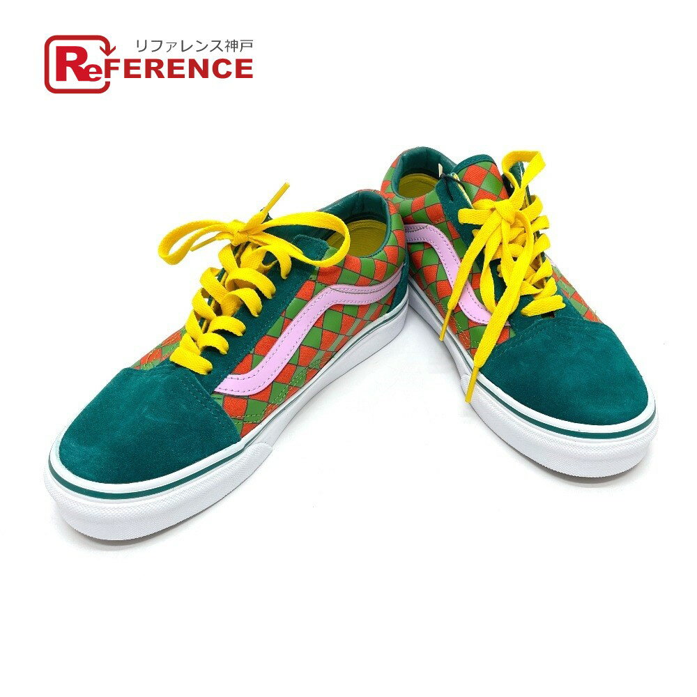 VANS バンズ シンプソンズ×バンズ Old Skool The Simpsons Moe‘s スニーカー キャンバス ユニセックス マルチカラー 未使用 【中古】