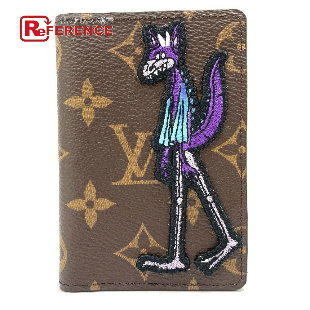 LOUIS VUITTON ルイヴィトン M80154 モノグラム アニマル オーガナイザー・ドゥ ポッシュ 名刺入れ カードケース モノグラムキャンバス メンズ ブラウン 【新品】のサムネイル