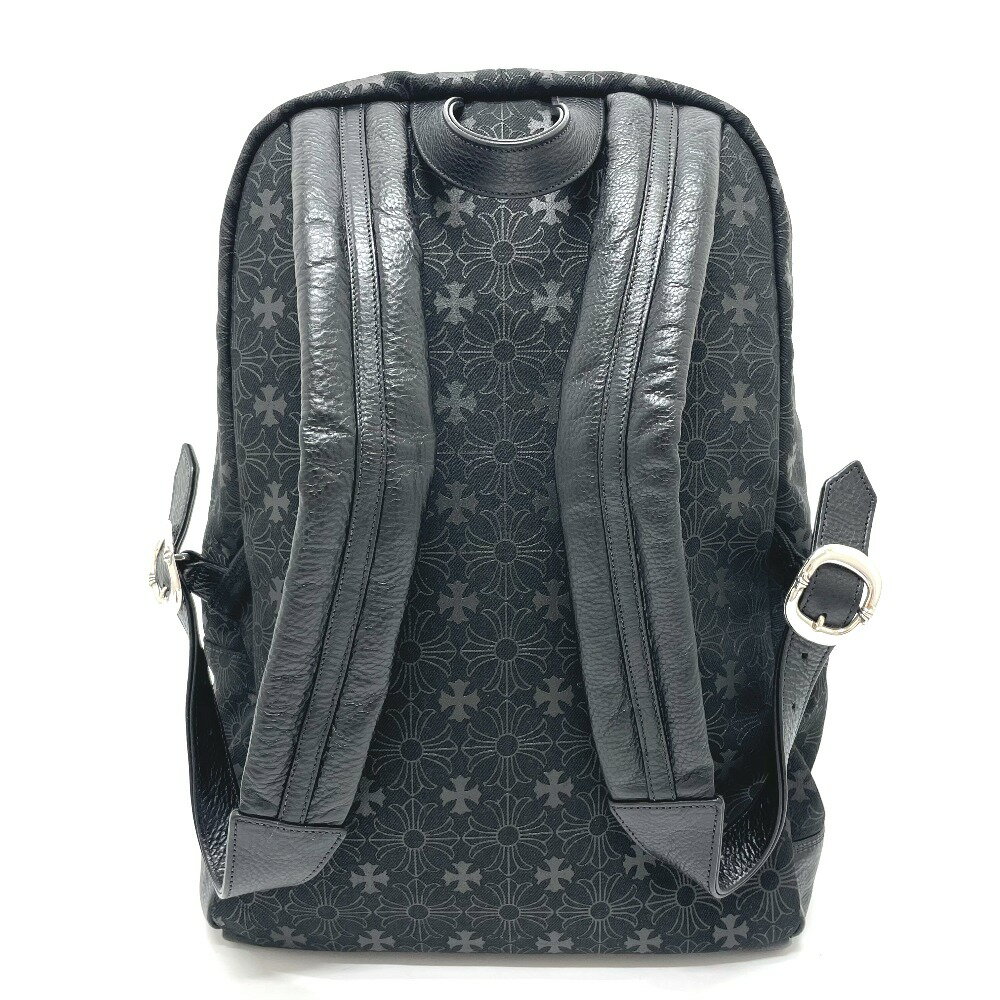 CHROME HEARTS クロムハーツ CHプラス 7TH GRADE バックパック リュックサック SV925 /デニム メンズ ブラック 新品同様 【中古】