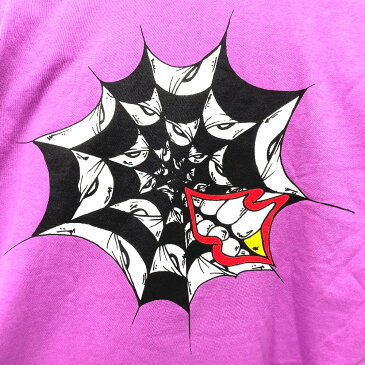 CHROME HEARTS クロムハーツ MATTY BOY PPO PHYSM LS バックプリント 長袖 トレーナー ロングTシャツ コットン メンズ パープル 未使用 【中古】