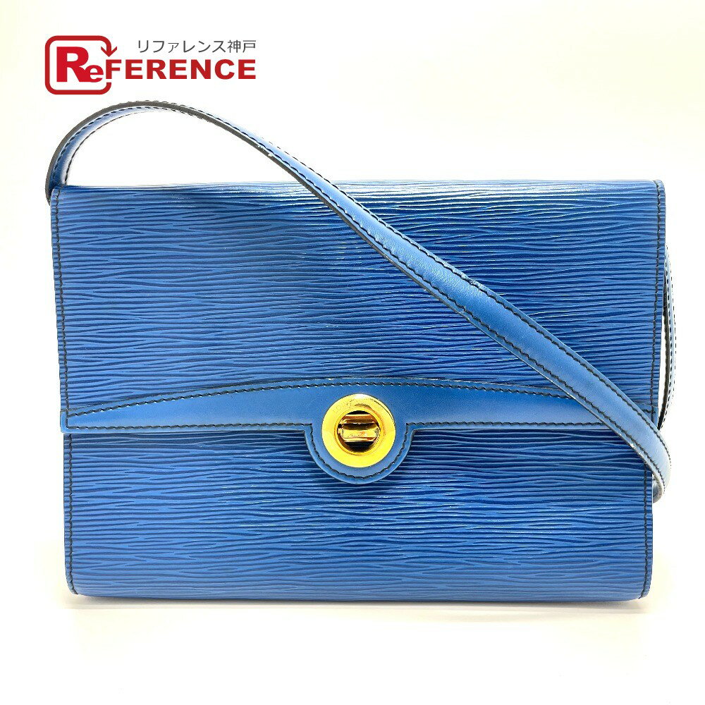LOUIS VUITTON ルイヴィトン M52575 エピ アルシュ ショルダーバッグ エピレザー レディース トレドブルー ブルー 【中古】