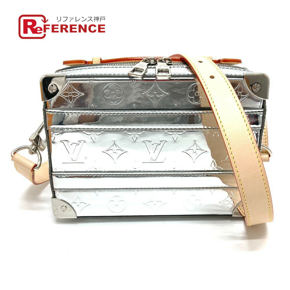 LOUIS VUITTON ルイヴィトン M45885 モノグラム・ミラー ハンドル ソフトトランク 2wayショルダーバッグ 2021AW ハンドバッグ ユニセックス シルバー 【新品】のサムネイル