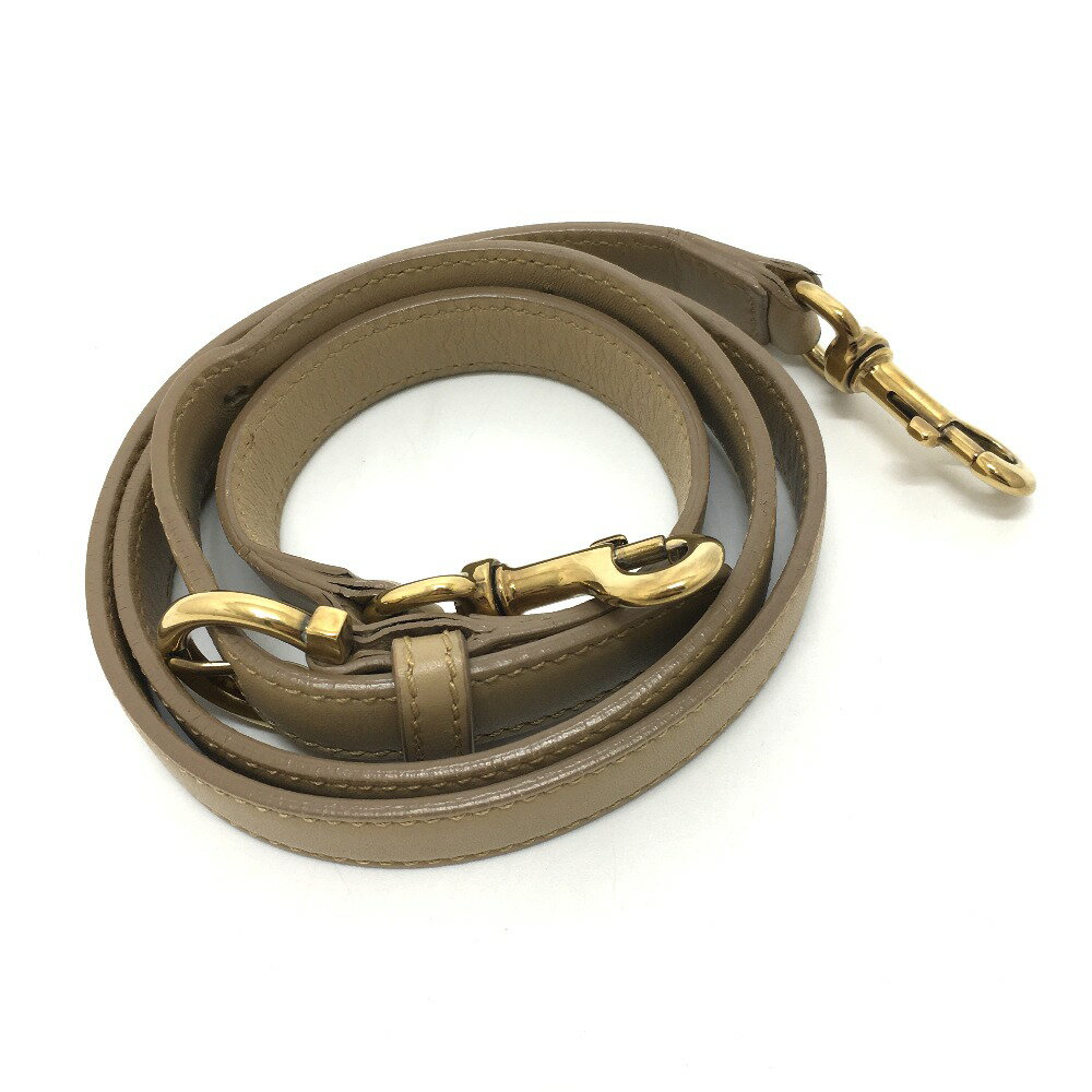 Salvatore Ferragamo サルヴァトーレフェラガモ スタッズ 2WAY ショルダーバッグ ハンドバッグ レザー/キャンバス レディース ベージュ×ゴールド金具 【中古】