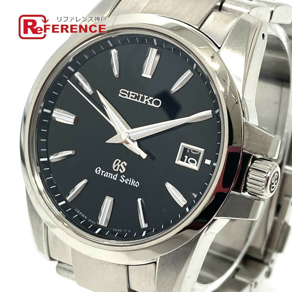 SEIKO セイコー 9F62-0AA1 グランドセイコー クオーツ デイト 腕時計 SS メンズ シルバー 【中古】