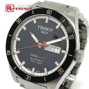 TISSOT ティソ T044430A 自動巻 デイデイト 腕時計 SS メンズ シルバー 【中古】