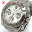 TUDOR チュードル 20300 スポーツライン クロノグラフ 自動巻き デイト 腕時計 SS メンズ シルバー 【中古】