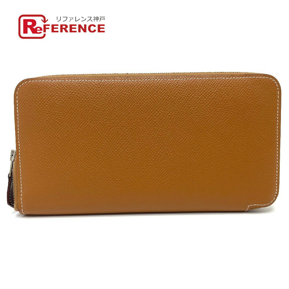 HERMES エルメス シルクイン アザップロング ラウンドファスナー 長財布 エプソン レディース ゴールド 【中古】のサムネイル