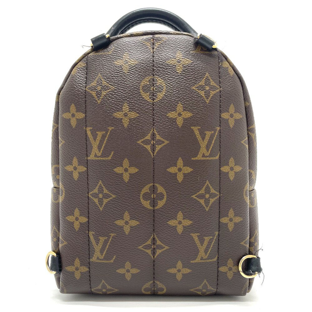 LOUIS VUITTON ルイヴィトン M41562 モノグラム パームスプリングス ミニ バックパック リュックサック モノグラムキャンバス レディース ブラウン 【中古】