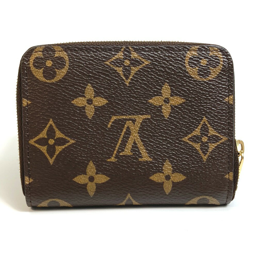LOUIS VUITTON ルイヴィトン M62310 モノグラム ジッピー コインパース カードケース コインケース モノグラムキャンバス レディース ローズバレリーヌ ブラウン 【中古】
