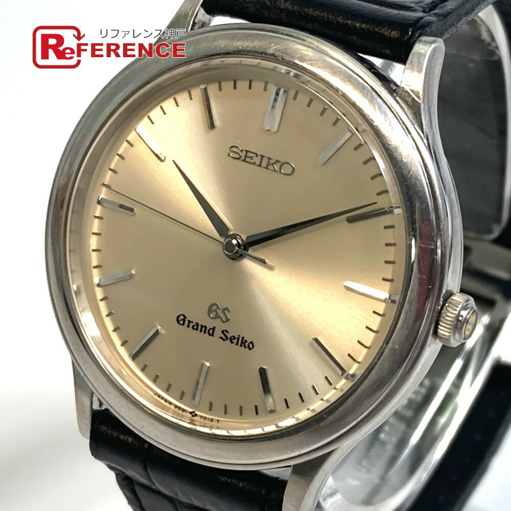 SEIKO セイコー 9581-7000 GS グランドセイコー クォーツ 腕時計 SS メンズ シルバー 【中古】