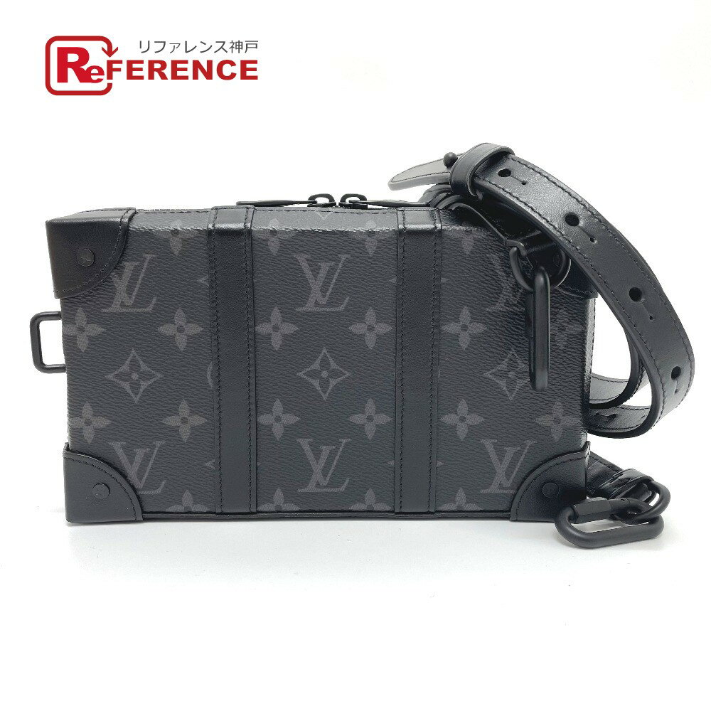 LOUIS VUITTON ルイヴィトン M69838 モノグラムエクリプス ソフトトランク ウォレット カバン ポシェット ショルダーバッグ モノグラムエクリプスキャンバス メンズ ブラック 【中古】のサムネイル