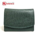 LOUIS VUITTON ルイヴィトン M30974 タイガ ブトン ドゥ マンシェット 用 ケース単体 小物入れ タイガレザー ユニセックス エピセア グリ...