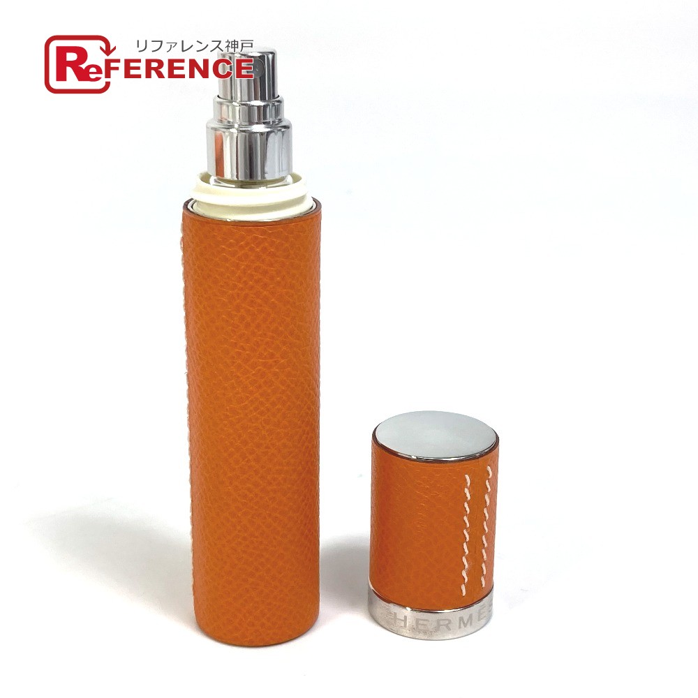 HERMES エルメス パフュームケース レフィラブル アトマイザー 香水 エプソン ユニセックス オレンジ 未使用 【中古】のサムネイル