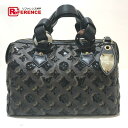 LOUIS VUITTON ルイヴィトン M40243 モノグラムエクリプス スピーディ30 カバン スパンコール ハンドバッグ ボストンバッグ モノグラムエクリプスキャンバス レディース ノワール ブラック 【中古】