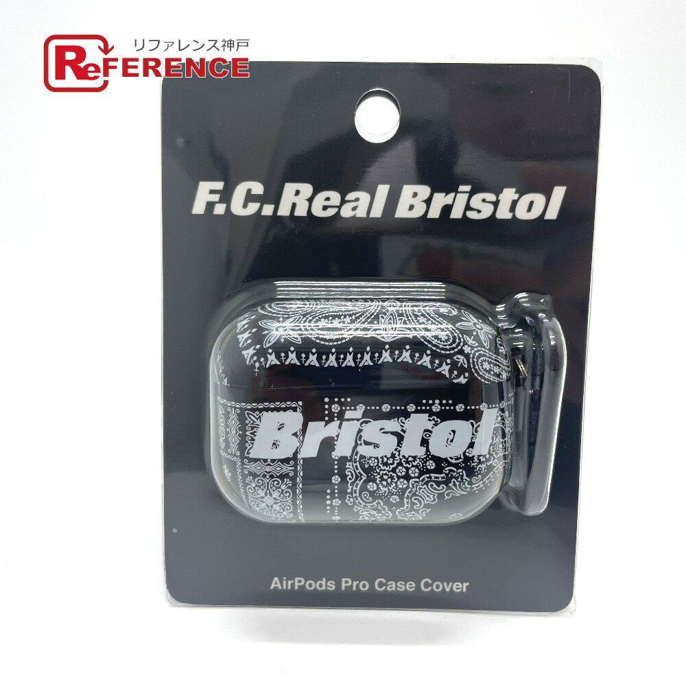 Bristol ブリストル FCRB-222105 F.C.Real Bristol AirPods Pro CASE COVER イヤフォンケース ユニセックス BLK BANDANA ブラック 未使用 【中古】