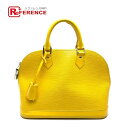 LOUIS VUITTON ルイヴィトン M40619 エピ アルマPM カバン トートバッグ ハンドバッグ エピレザー レディース シトロン イエロー 【中古】(4)