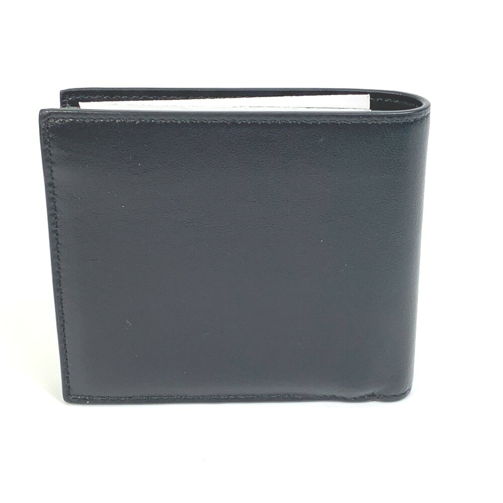 CELINE セリーヌ 10C873DME ロゴ バイフォールドウォレット 2つ折り財布 レザー ユニセックス ブラック 新品同様 【中古】