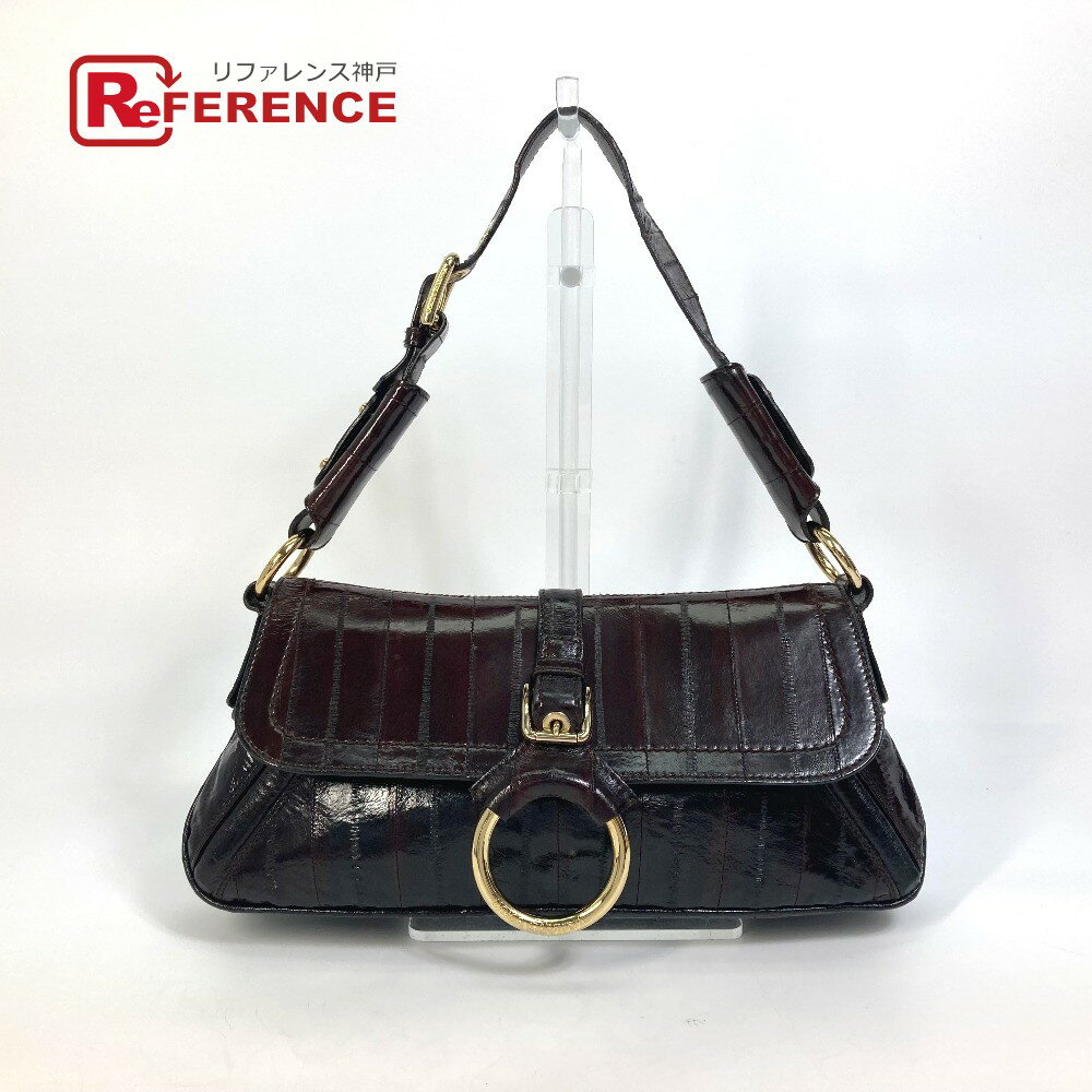 DOLCE&GABBANA ドルチェアンドガッバーナ 肩掛け 型押し ワンショルダー カバン ショル ...