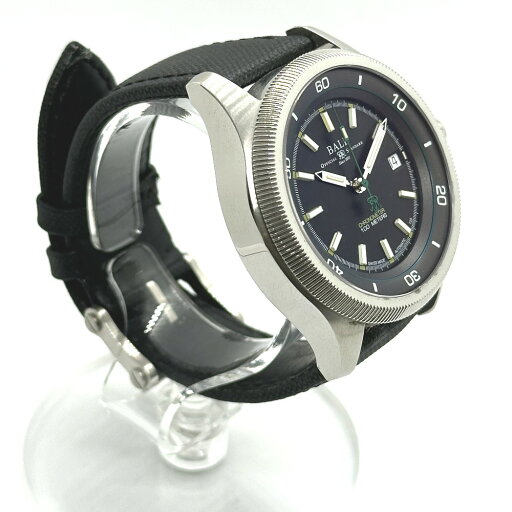 BALLWATCH ボールウォッチ NM3022C エンジニア2 マグニートー S 自動巻き デイト 腕時計 SS メンズ ブラック 【中古】